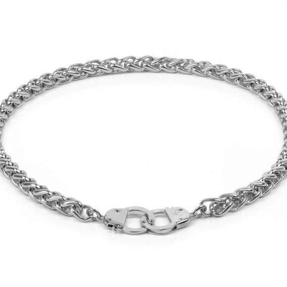 NOGU Silver Chain Cuff Necklace - Picture 5 of 8